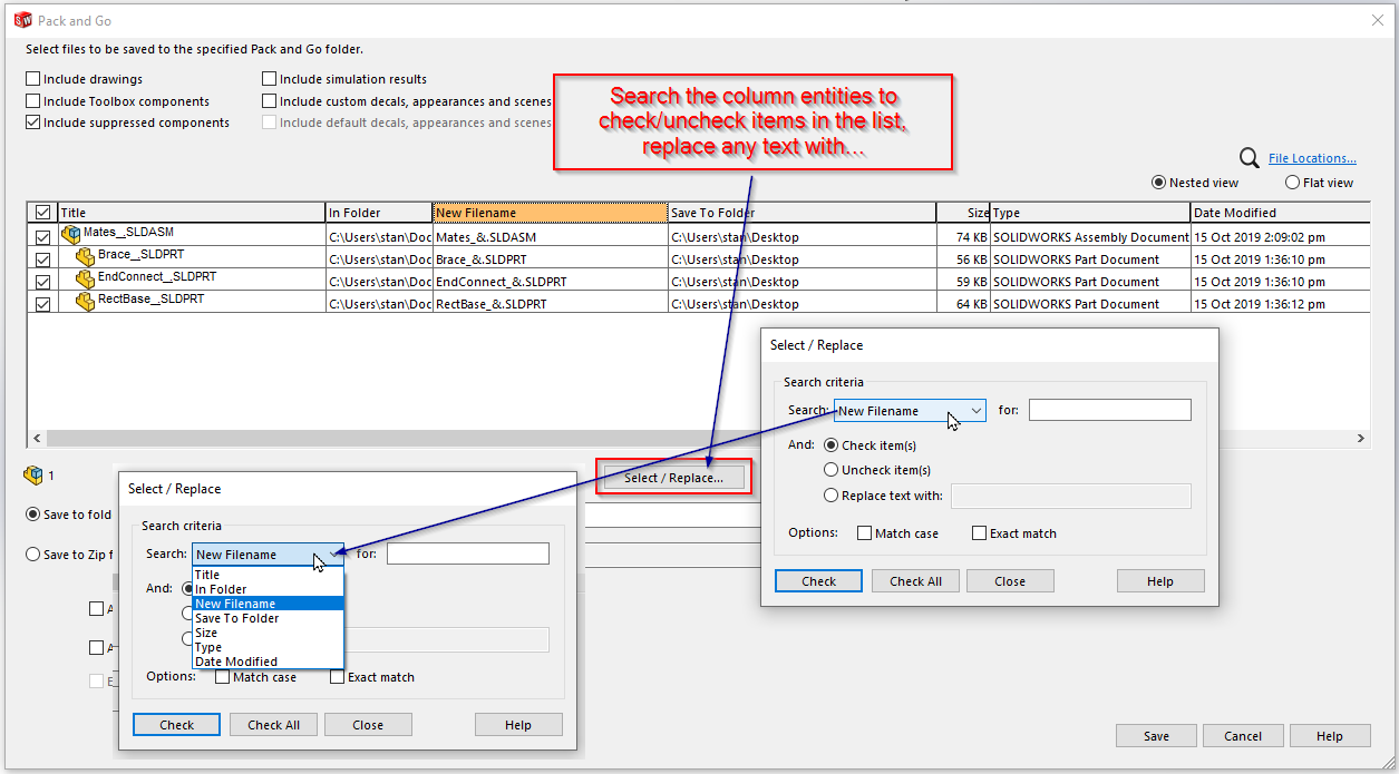 SOLIDWORKS Pack and Go
