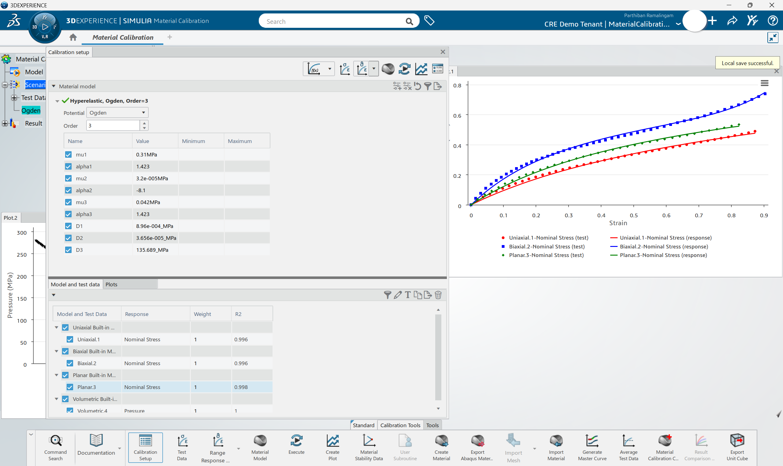 Calibrated models in 3DEXPERIENCE